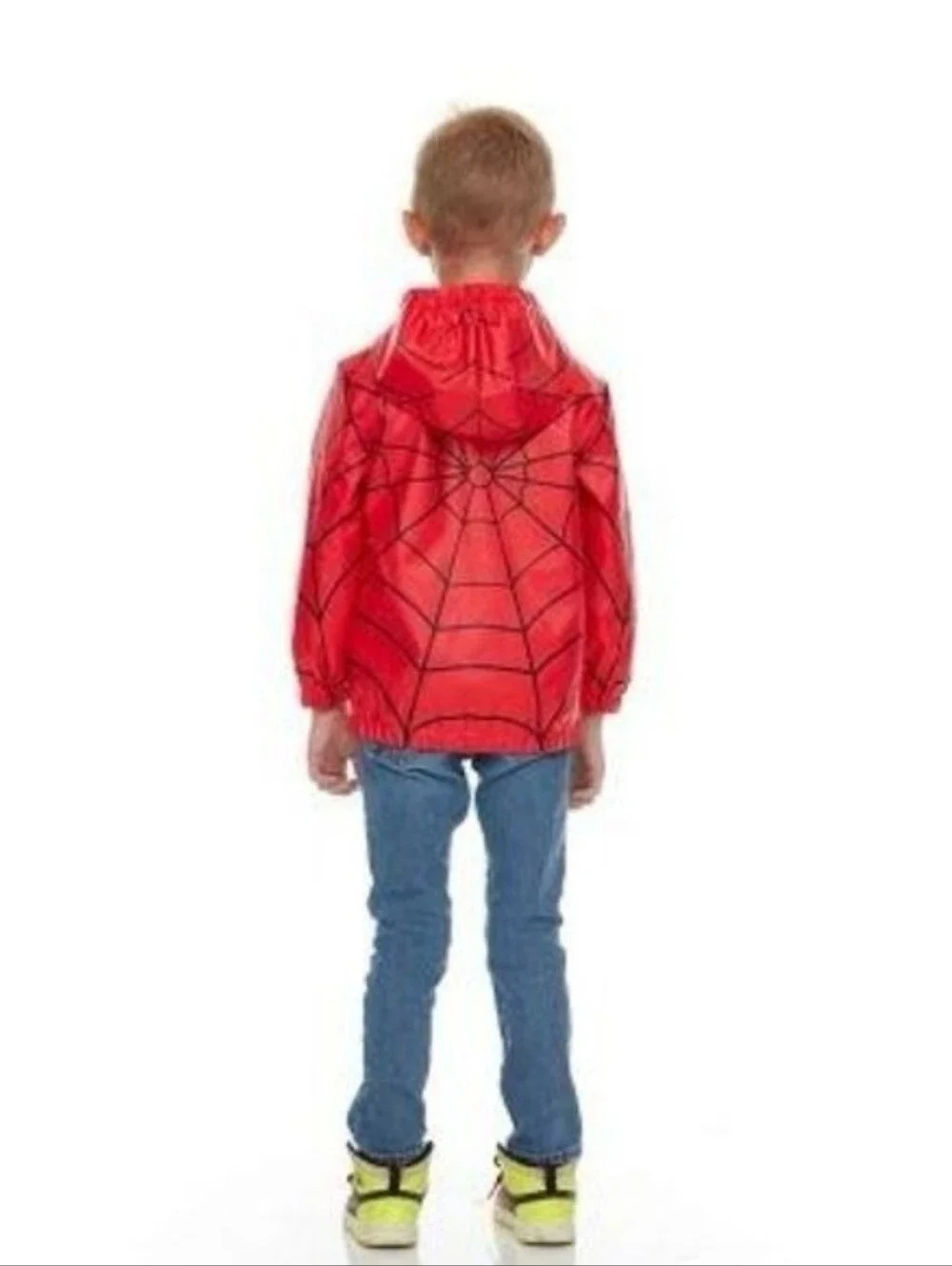 Kids Spiderman Rain Jacket 3T